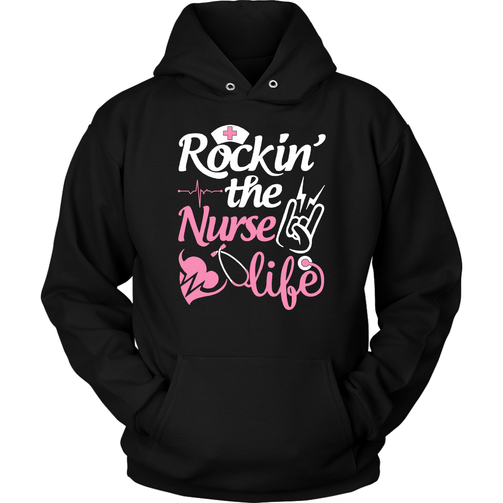 Nurse Nursing Symbol Men Women Unisex Sweater Jacket Pullover Long