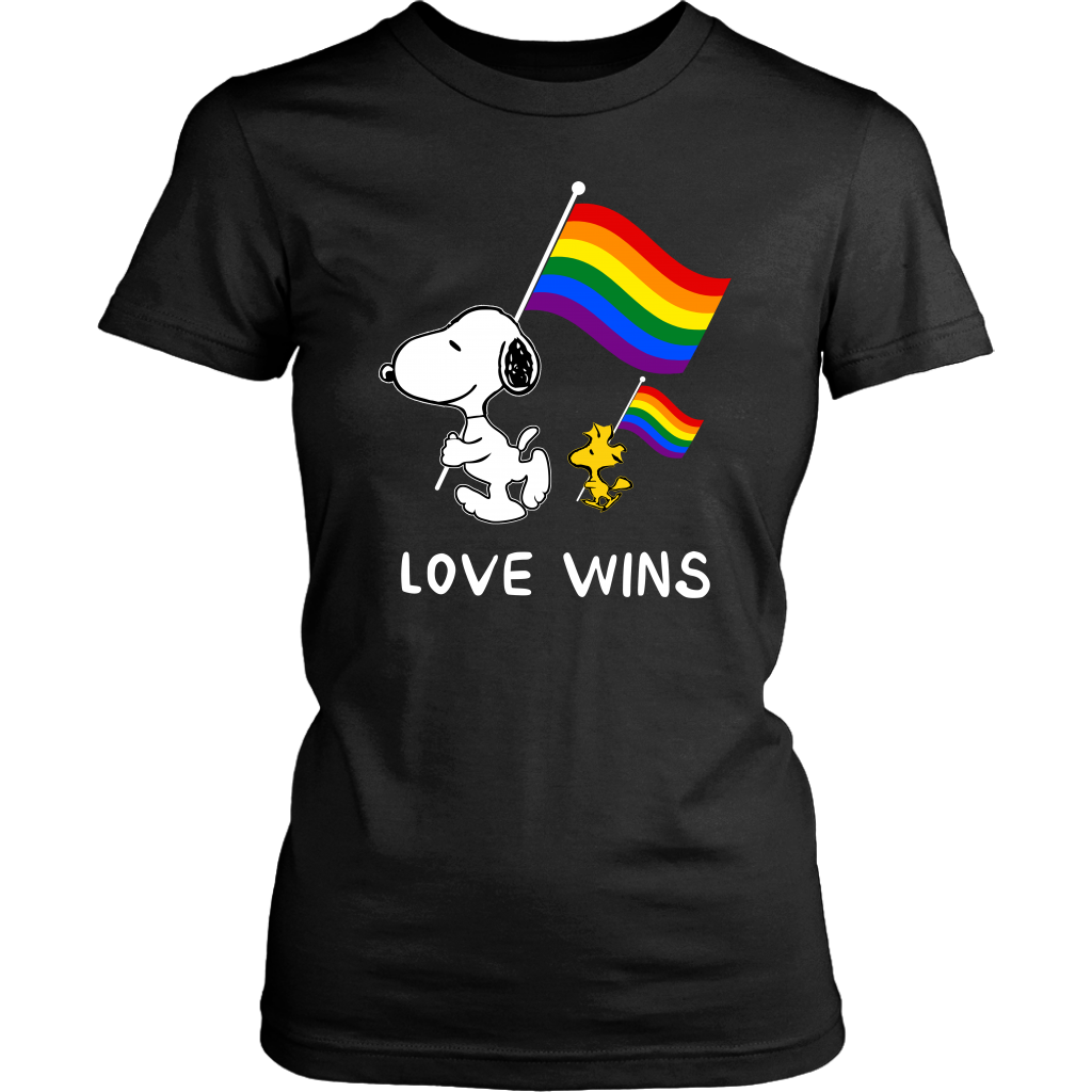 Rainbow Snoopy Shirt 