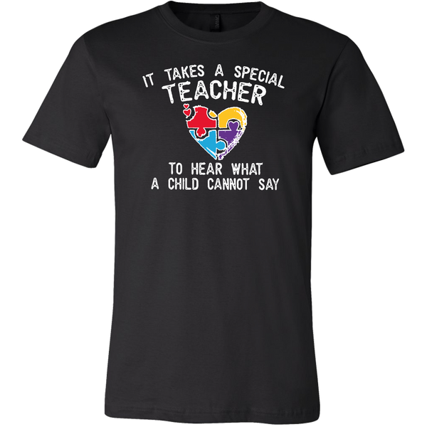 It Takes A Special Teacher to Hear What A Child Cannot Say Shirts, Aut ...