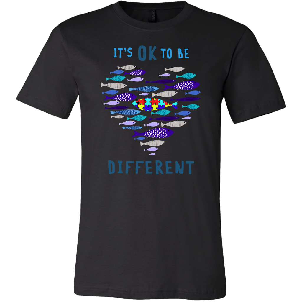 It's Ok To Be Different Shirts, Autism Shirts - Dashing Tee