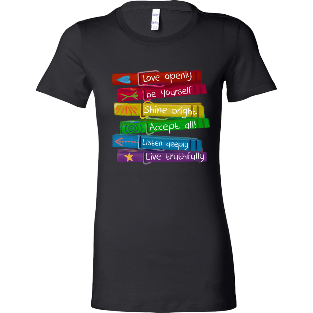 I Love Women Shirt Pride Month Shirt LGBTQ Shirt Pink 