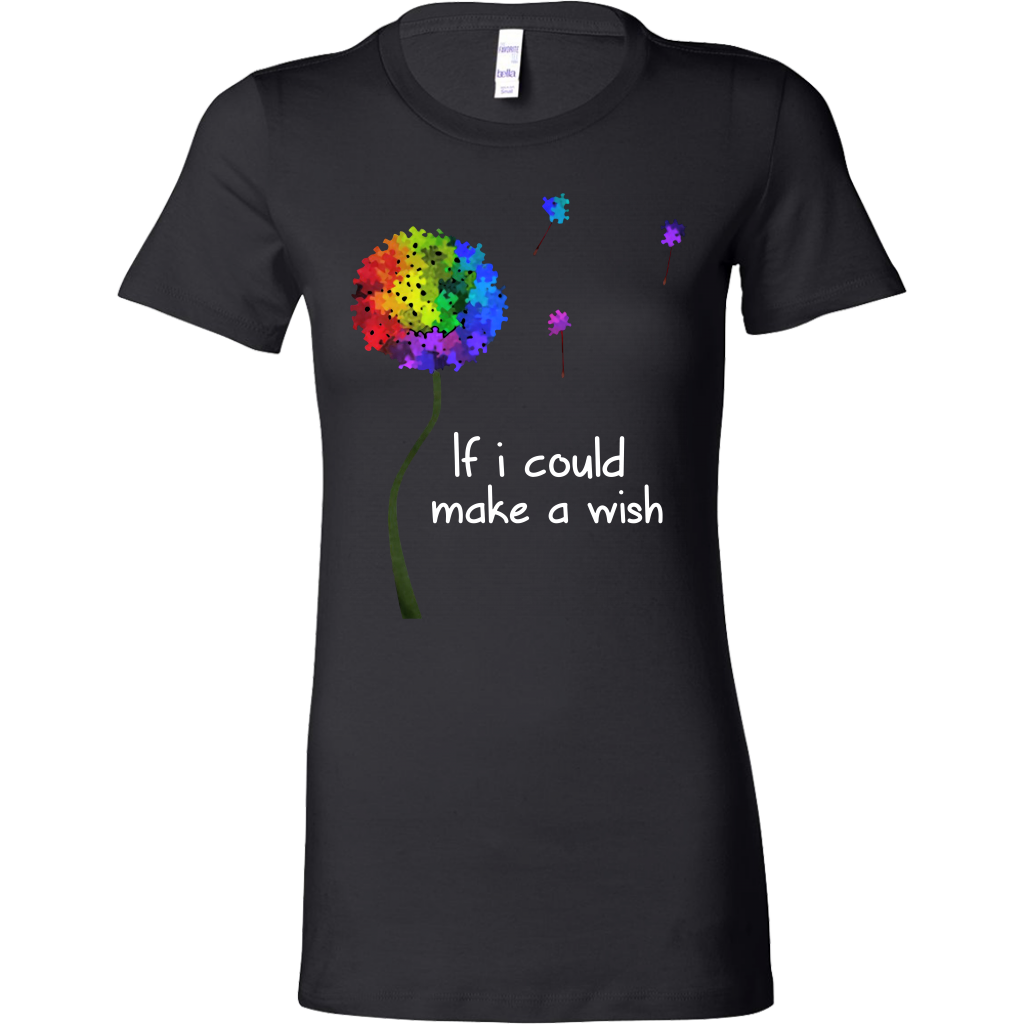 If I Could Make A Wish Shirts, Autism Shirts - Dashing Tee