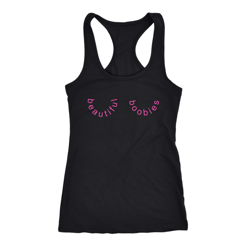 Beautiful Boobies Shirt, Breast Cancer Awareness - Dashing Tee