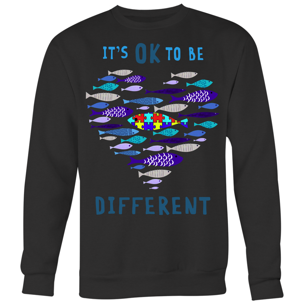 It's Ok To Be Different Shirts, Autism Shirts - Dashing Tee