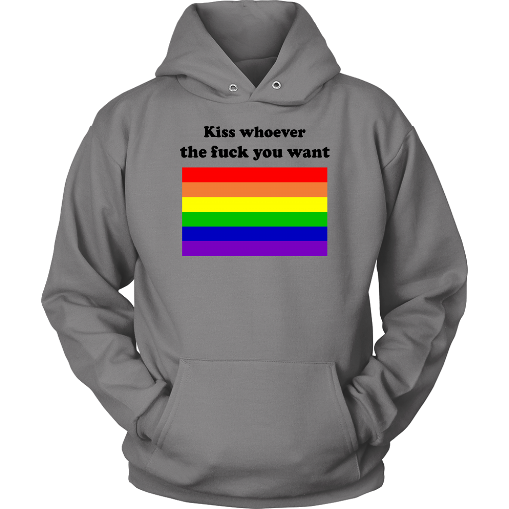 Kiss Whoever The Fuck You Want Shirt, LGBT Shirts - Dashing Tee